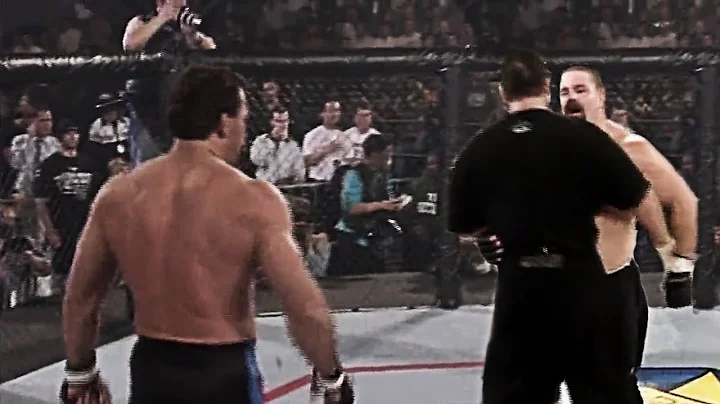 The most brutal tournament in MMA... The Predator Don Frye destroys Tank Abbott