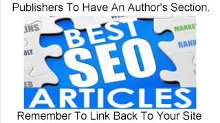 Optimizing Articles For Search Engines Through Article Writing