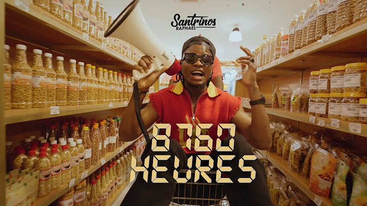 Santrinos Raphael - 8760 Heures ( Clip Officiel )
