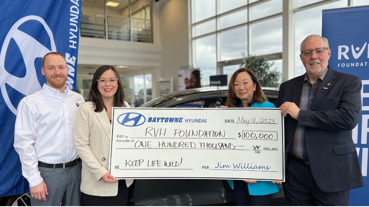 Williams Family and Baytowne Hyundai Gift Announcement - YouTube