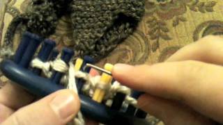 Loom Knit: Earflaps Part 1 Start Earflaps