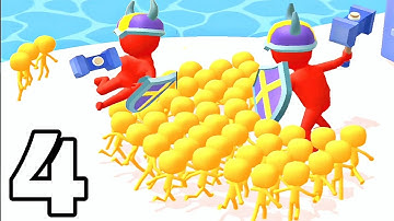 Count Masters : Stickman Games - Walkthrough Part 4 Levels 41-60 Nice Game - Android Gameplay