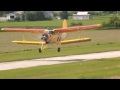 [HD] Rare Antonov An-2 Bi-Plane Landing CSU3