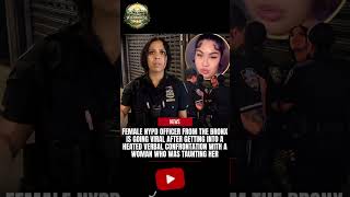 Who Was WRONG Here? NYPD Officer Vs. Bronx Woman Gets HEATED 🤬⚖️#shorts