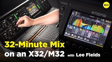 How to Mix on a M32/X32