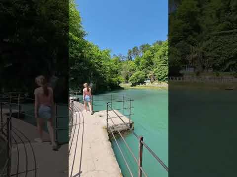 Новый Афон. Водопад