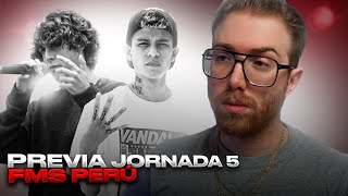 RODRIGO QUESADA REALIZA LA PREVIA DE LA JORNADA 5 DE FMS PERÚ
