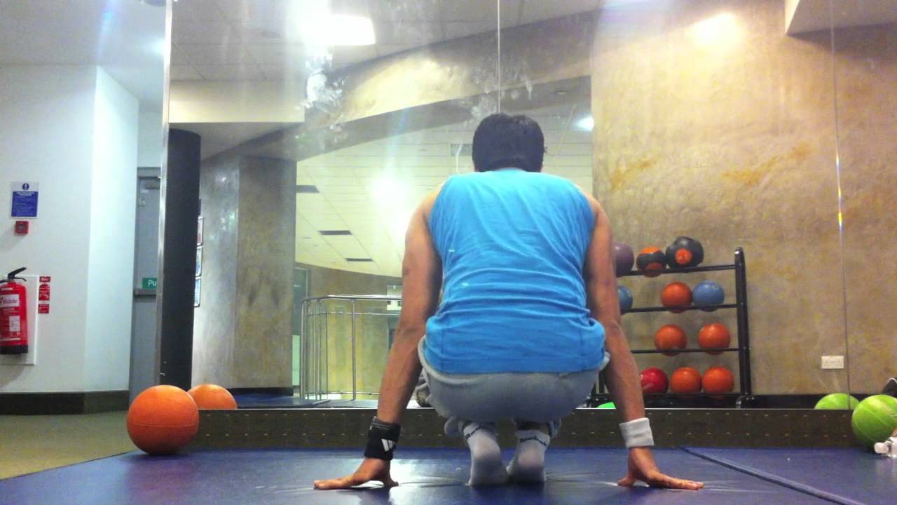 Russian Lever into handstand gymnastics 1 YouTube