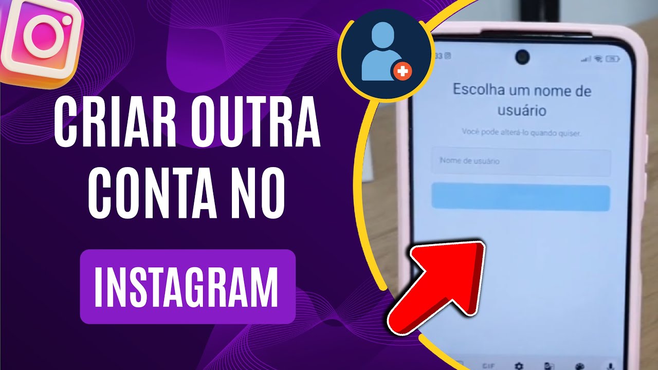 Como criar outra conta para o Instagram - Simples e fácil - YouTube