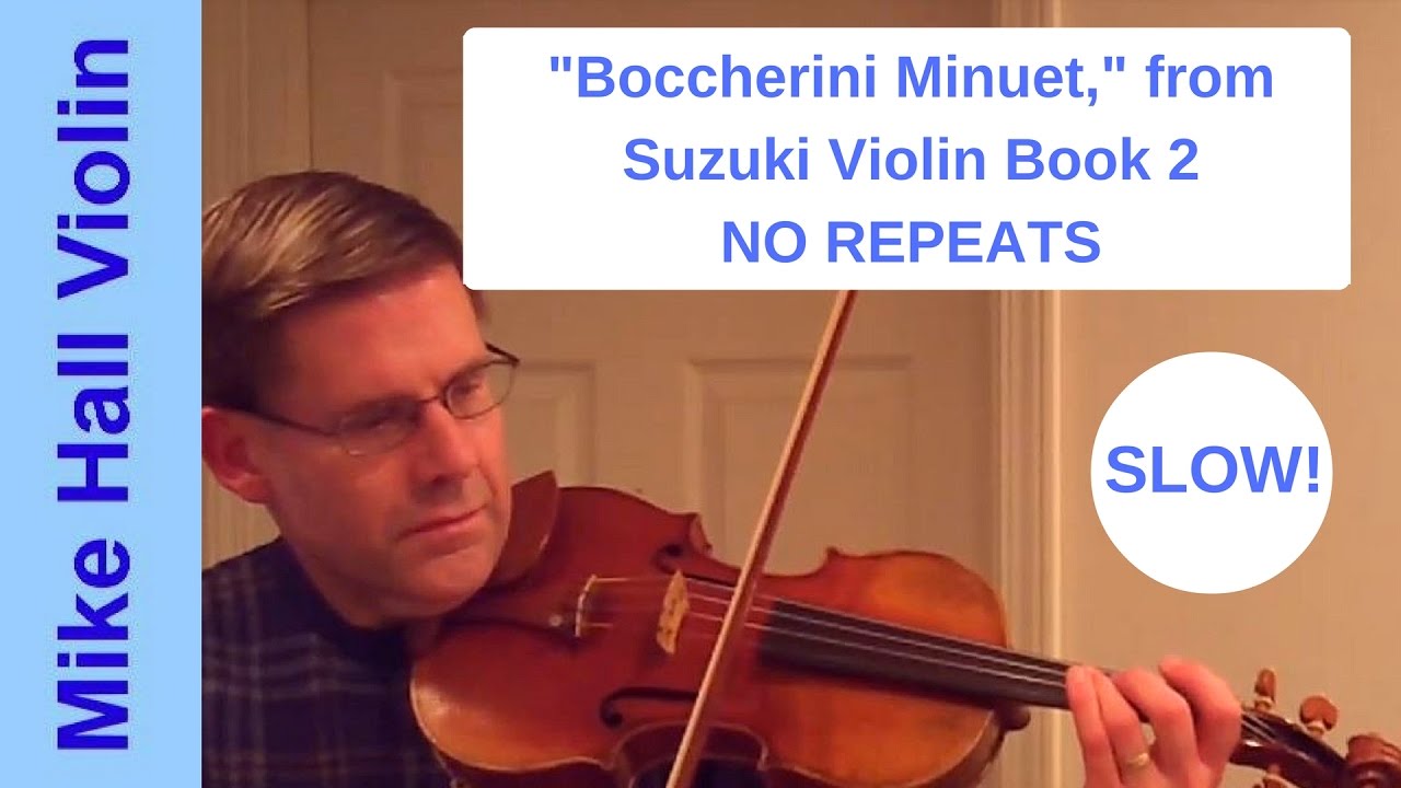 boccherini minuet violin