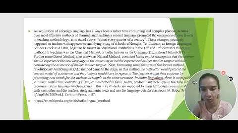 Historical overview of the development of language skills integration