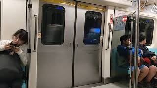 台北捷運C321隧道內臨時停車(於亞東醫院~海山站區間)車號111/112
