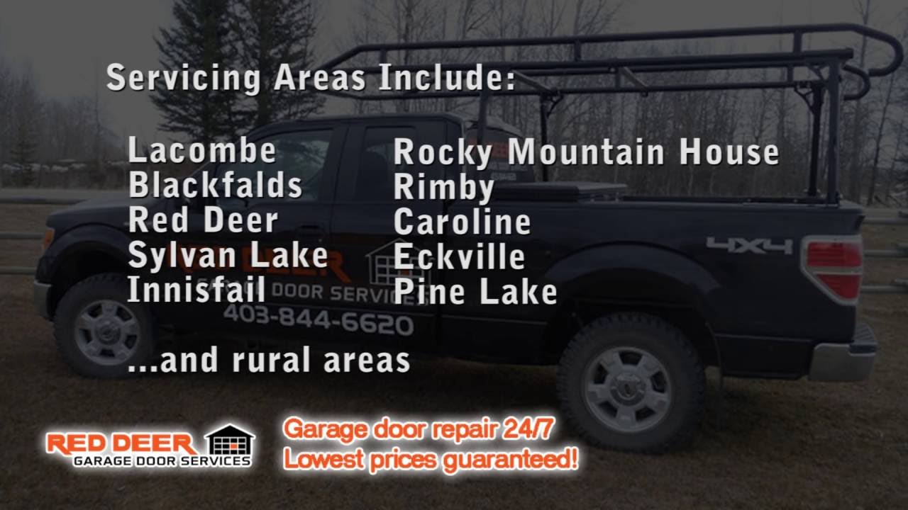 Garage Door Repair Red Deer, Alberta Call us today! (403) 8446620 YouTube