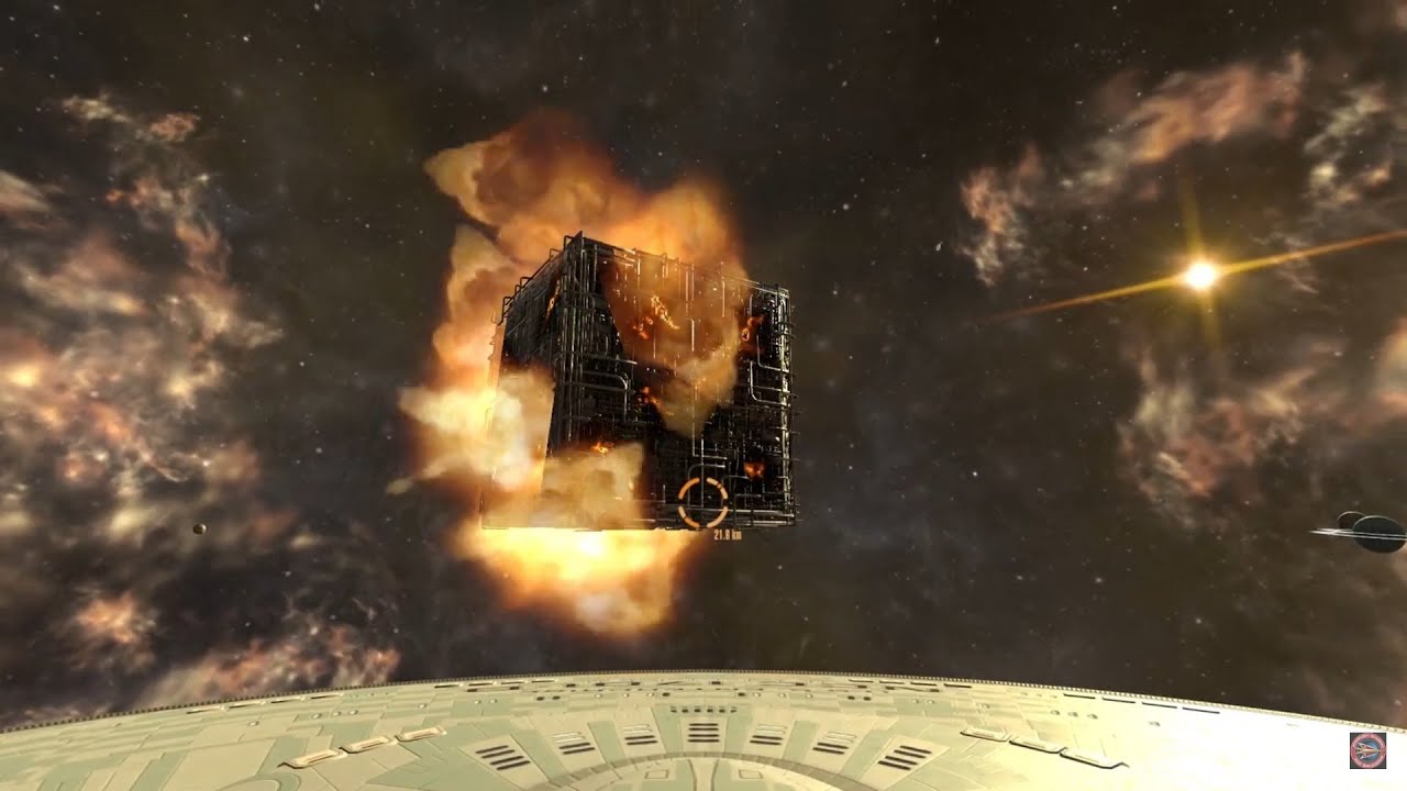 SOLO BORG Mission - Enterprise D - Rescued All Survivors! Red Squadron - PS4 - Star Trek Bridge Crew