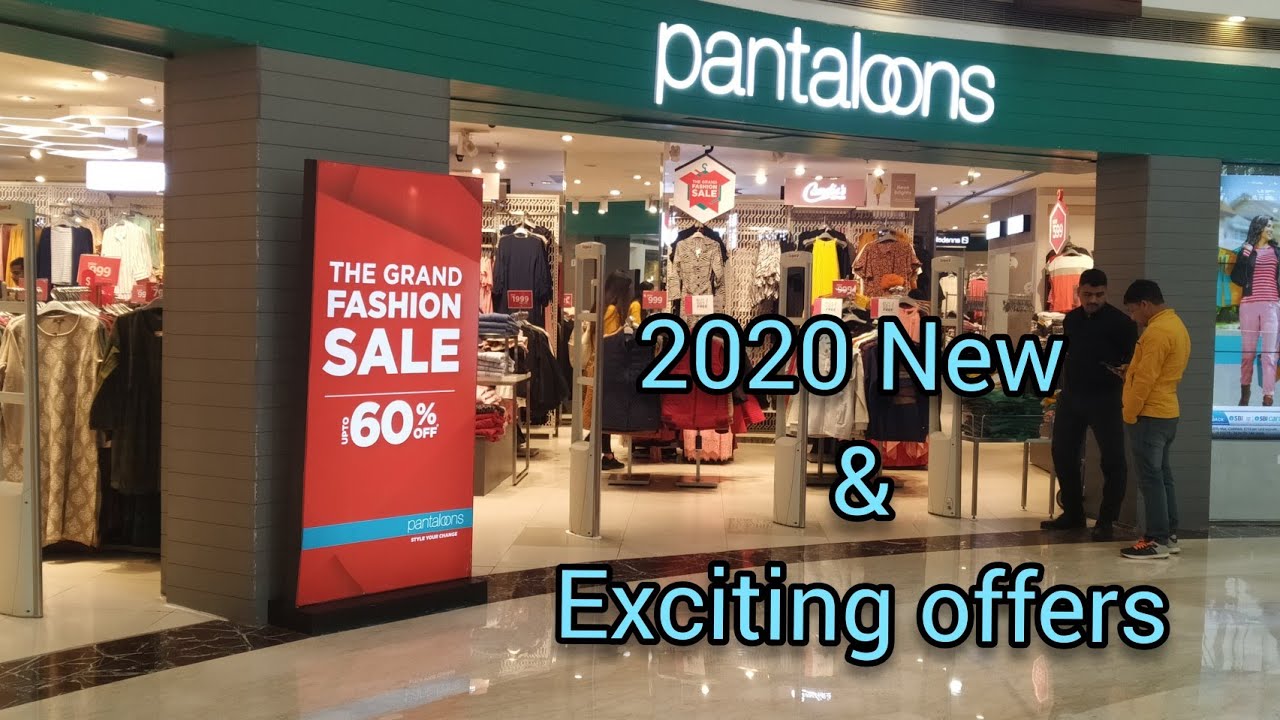 Pantaloons Grand fashion sale Upto 60 off 2020 new collection