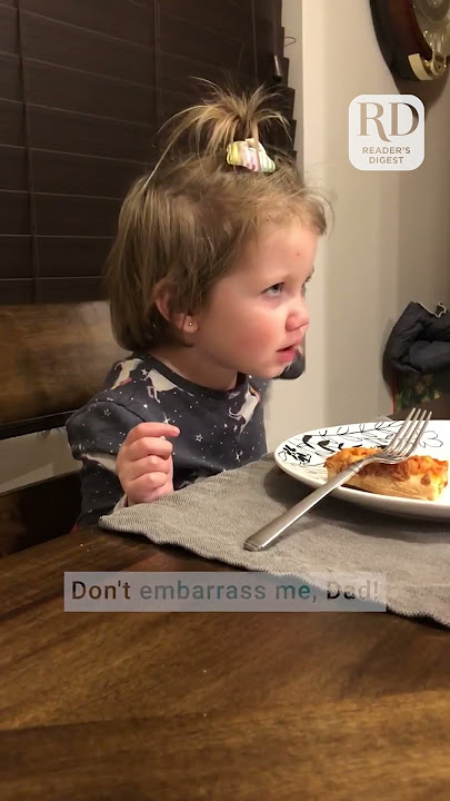 Dad Disapproves of Toddler's Boyfriend