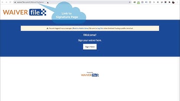 5 Steps to Online Waivers with WaiverFile