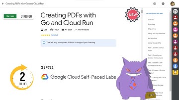 Creating PDFs with Go and Cloud Run  | #2024 | #GSP762 |#qwiklabs