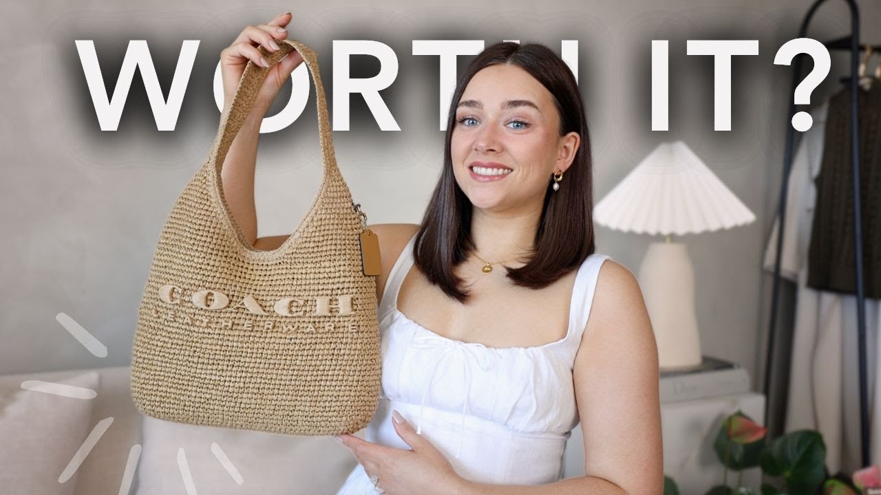 Is the Coach Brooklyn Raffia Bag Worth Your Money? Honest Review - YouTube