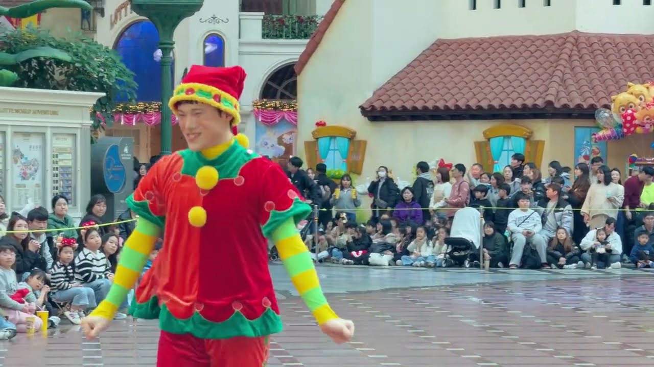 [4K] 2025.11.19 롯데월드 해피 크리스마스 퍼레이드 풀버전 (간기; 주간 공개 리허설)