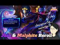 เกมส่งมา...ผมก็พร้อมที่จะไป Jhin &amp; Malphite Reroll | TFT set 15 KO Coliseum
