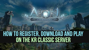 HOW TO PLAY AION CLASSIC ON KOREAN SERVER - (LAUNCH 11-11-2020)