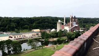 On The Roof Of The Jamestown Furniture Exposition Building In Jamestown, New York!!