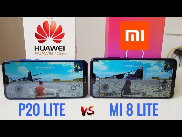 🔥Prueba de Rendimiento Xiaomi MI 8 Lite vs Huawei P20 LITE 🔥 - YouTube