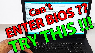 How to Enter & Access BIOS on ACER Laptops - Open BIOS if F2 key is Not Working