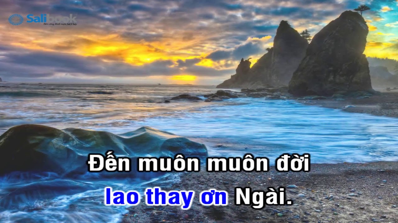 KARAOKE NHẠC THÁNH - TÌNH YÊU LỚN LAO
