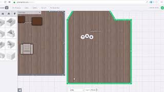 Planner 5D Web/Browser App Renaming A Room