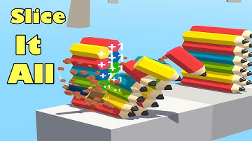 Slice It All Gameplay iOS Android Level 654 || Slice it All || Slice It All
