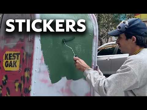 I embedded with secretive sticker bombers… and the people trying to erase them