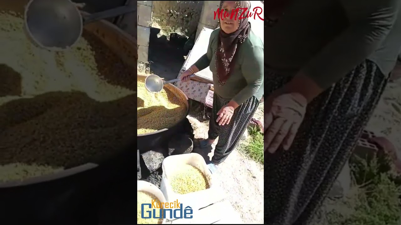Bulgur İle Tarhana Fakirlik Bizden Yana Kurbam olan uy ana insanın yozu kaldı...