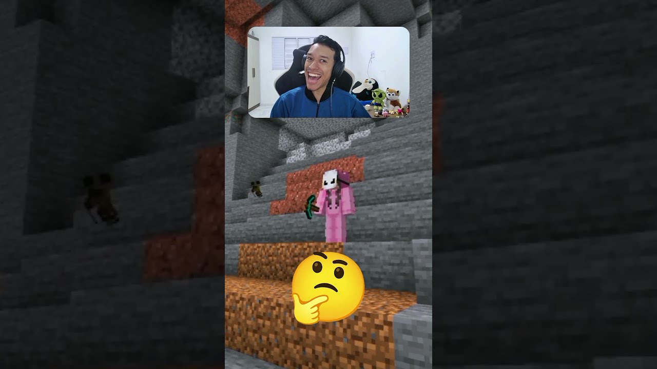 Como ELA me DESCOBRIU? #minecraft