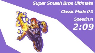 Captain Falcons Classic Mode In 209 0.0 Super Smash Bros. Ultimate
