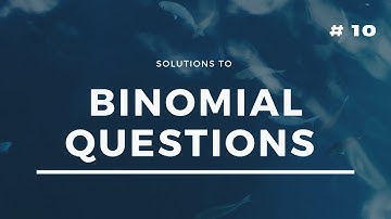 Binomial Distribution l Problems l Quantitative Techniques l Class 10 l Malayalam