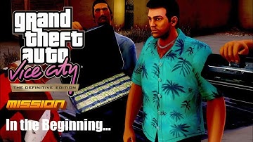 GTA Vice City Definitive Edition Intro And Mission #1 - In The Beginning...