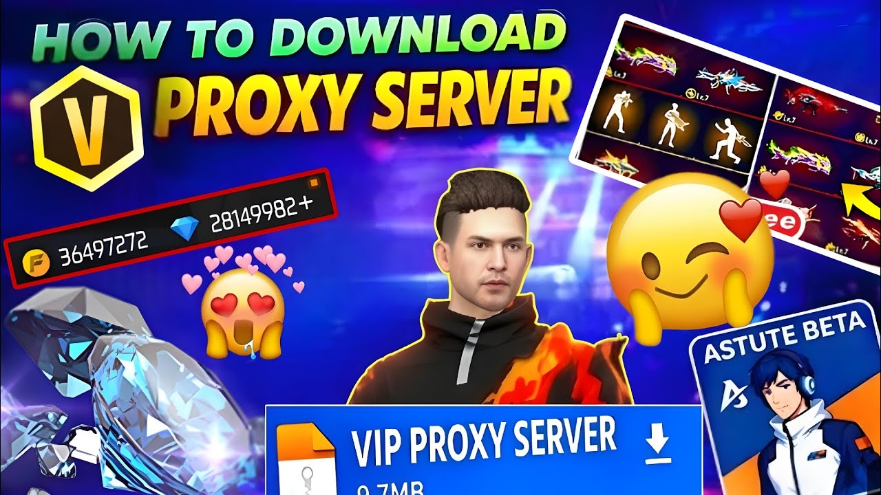 HOW TO DOWNLOAD PROXY SERVER IN FREE FIRE 🔥💯✅😱 || free fire proxy server || ff proxy server ||