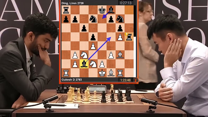 GUKESH D vs DING LIREN | World Chess Championship 2024 - Game 3