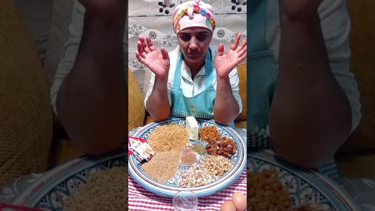 حلوة لهلال لمغربية بلوز و غرغاع و تمر و زبيب سهلة واقتصادية 