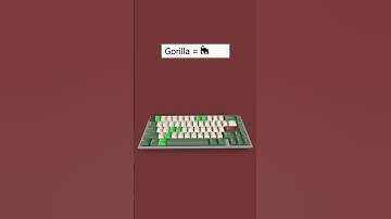 Gorilla 🦍 | Unicode Shortcut Key (Code 1F98D) | #computer #Symbol #typing #keyboard #tricks