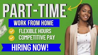 4 PART-TIME FLEXIBLE REMOTE JOBS ONLINE| NO SCHEDULE WORK FROM HOME JOBS