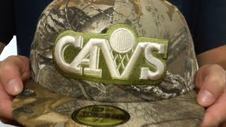 Cavaliers 'NBA TEAM-BASIC' Realtree Camo Fitted Hat by New Era