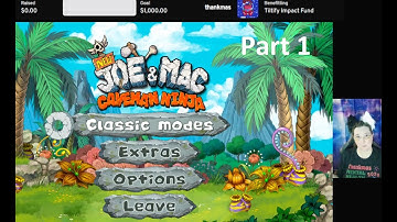 New Joe & Mac Caveman Ninja