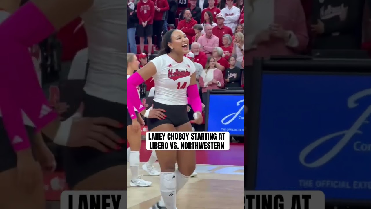 After starting both matches last weekend at libero, Laney Choboy remains in the jersey.  