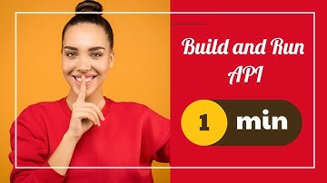 Creating and Running a ASP.NET Core API in One Minute 2022