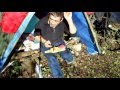 Bivouac bushcraft  raised bed wooden spoon et la pluie  bbn