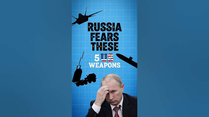 5 U.S. Weapons Russia Secretly Fears 😳💥. #military #usa #shorts