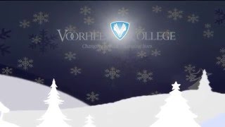 2015 Happy Holidays Greeting from Voorhees College